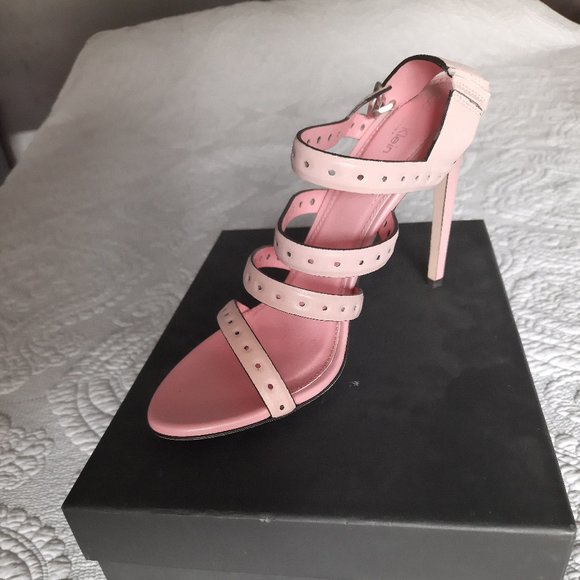 Calvin Klein Collection strappy heels - Picture 1 of 6